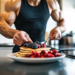 Why do bodybuilders eat pancakes?