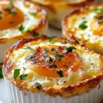 Baked Cottage Cheese Eggs