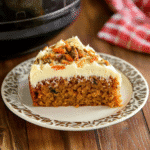Instant Pot Carrot Cake with Cream Cheese Frosting