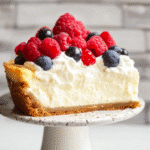 Instant Pot Cheesecake with Sour Cream Topping